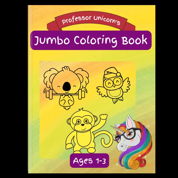 Jumbo Coloring book cover