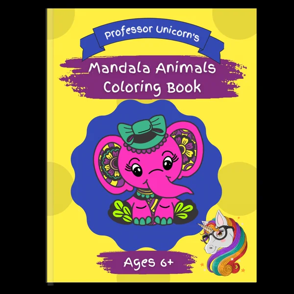 Mandala Animals book cover